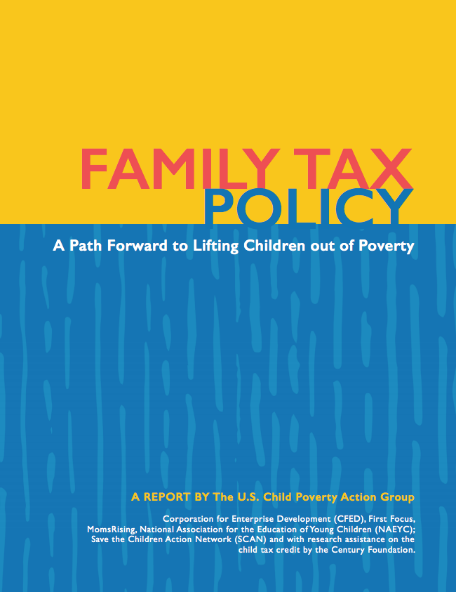Family Tax Policy cover